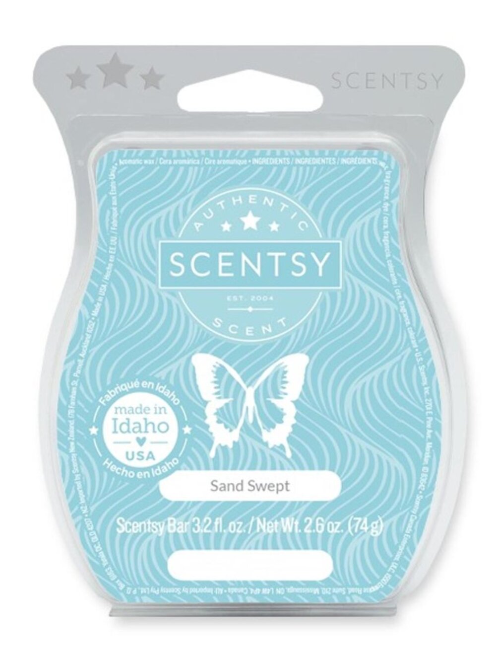 Scentsy SAND SWEPT Scented Wax Bar Melt New